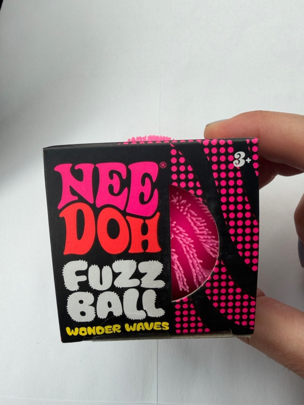 Nee Doh Fuzz Ball Wonder Waves - Pink